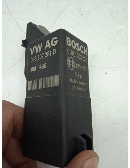 Recambio de caja precalentamiento para skoda yeti edition outdoor referencia OEM IAM 038907281D  