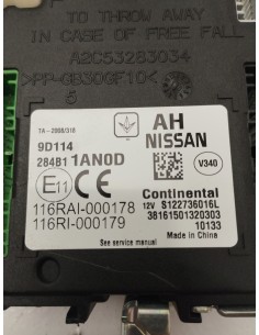 Recambio de modulo electronico para nissan murano (z51) executive referencia OEM IAM 38161501320303   2