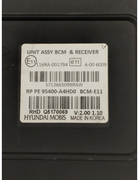 Recambio de modulo electronico para kia carens ( ) emotion referencia OEM IAM 116RA002794  