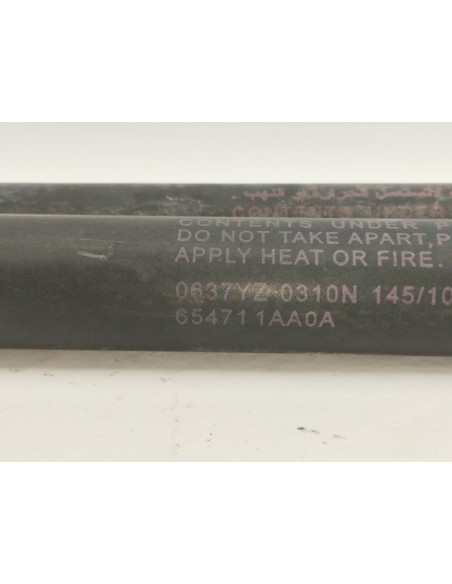 Recambio de amortiguadores capo para nissan murano (z51) executive referencia OEM IAM 654711AA0A  