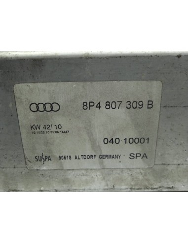Recambio de refuerzo paragolpes trasero para audi a3 sportback (8p) 2.0 tdi referencia OEM IAM 8P4807309B  