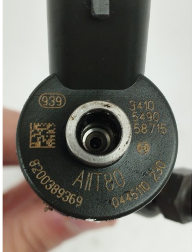 Recambio de inyector para renault megane ii berlina 5p luxe privilege referencia OEM IAM 0445110230  