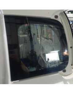Recambio de luna custodia trasera izquierda para fiat panda (319) red referencia OEM IAM 52128949  