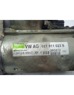 Recambio de motor arranque para skoda fabia combi (5j5) 1.2 12v referencia OEM IAM 02T911023S   2