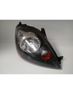 Recambio de faro derecho para ford fiesta (cbk) ambiente referencia OEM IAM 6S6113W029AE FONDO OSCURO RESTYLING