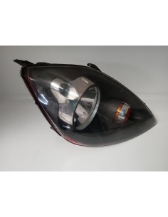 Recambio de faro derecho para ford fiesta (cbk) ambiente referencia OEM IAM 6S6113W029AE FONDO OSCURO RESTYLING 2