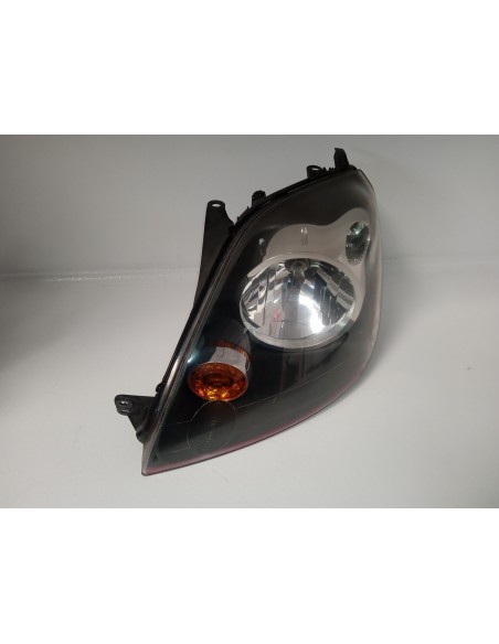 Recambio de faro izquierdo para ford fiesta (cbk) ambiente referencia OEM IAM 6S6113W030AE FONDO OSCURO RESTYLING