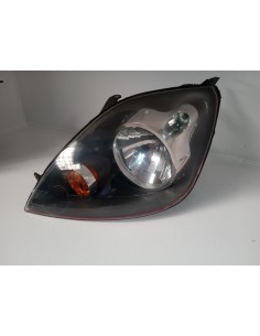 Recambio de faro izquierdo para ford fiesta (cbk) ambiente referencia OEM IAM 6S6113W030AE FONDO OSCURO RESTYLING 2