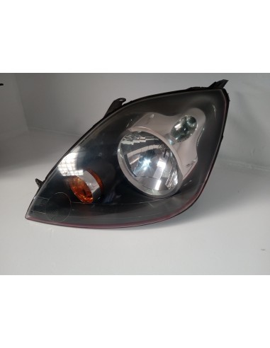 Recambio de faro izquierdo para ford fiesta (cbk) ambiente referencia OEM IAM 6S6113W030AE FONDO OSCURO RESTYLING