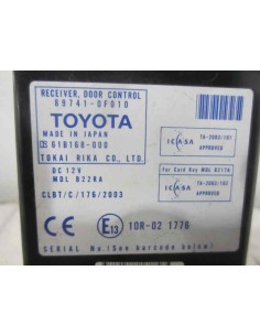 Recambio de modulo electronico para toyota corolla verso (r1) 2.2 turbodiesel cat referencia OEM IAM 897410F010 CENTRALITA CIERR 2
