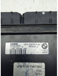 Recambio de centralita motor uce para bmw mini (r50,r53) 1.6 16v cat referencia OEM IAM S1180120001N   2