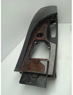 Recambio de apoyabrazos central para bmw serie 5 berlina (e60) 3.0 turbodiesel cat referencia OEM IAM 51167034086 PIEL NEGRA + M 2