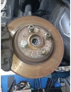 Recambio de mangueta delantera izquierda para mini mini (r50,r53) one referencia OEM IAM 31216757497  