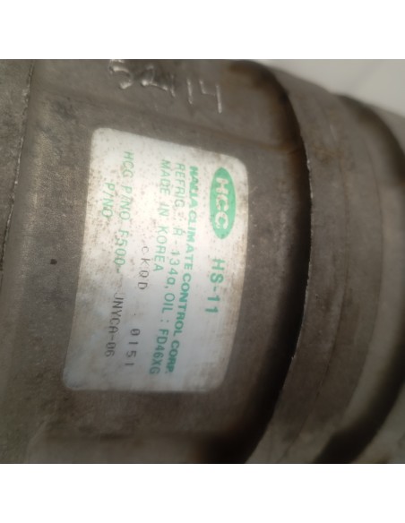 Recambio de compresor aire acondicionado para tata indica referencia OEM IAM F500CKQD0151  