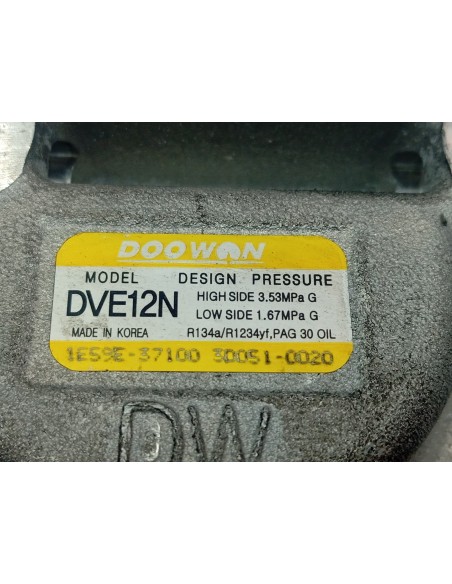 Recambio de compresor aire acondicionado para kia rio (yb) drive referencia OEM IAM 1E59E37100  