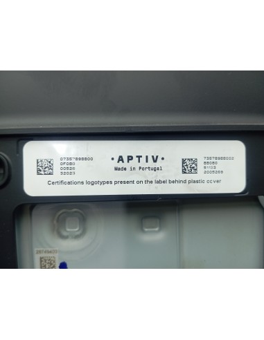 Recambio de sistema audio / radio cd para fiat panda (319) red referencia OEM IAM 73578988002  
