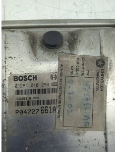 Recambio de centralita motor uce para chrysler voyager (rg) 2.5 crd cat referencia OEM IAM P04727661AC   2