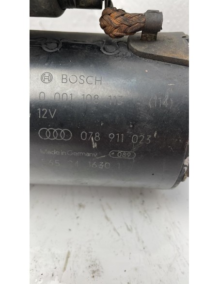 Recambio de motor arranque para audi a8 (d2) 2.8 v6 cat (aah) referencia OEM IAM 078911023  