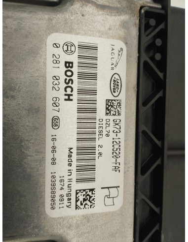 Recambio de centralita motor uce para land rover range rover evoque evoque referencia OEM IAM 0281032607  