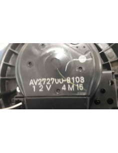 Recambio de motor calefaccion para toyota auris 1.4 turbodiesel cat referencia OEM IAM AV2727008103   2