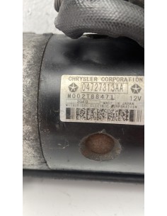 Recambio de motor arranque para chrysler voyager (rg) 2.5 crd cat referencia OEM IAM 04727313AA   2