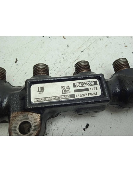Recambio de rampa inyectora para ford fusion (cbk) 1.4 tdci cat referencia OEM IAM 9642503380  