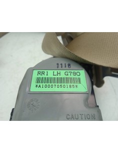 Recambio de cinturon seguridad trasero izquierdo para ssangyong rodius 2.7 turbodiesel cat referencia OEM IAM A10007050185   2