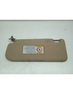Recambio de parasol derecho para ssangyong rodius 2.7 turbodiesel cat referencia OEM IAM  COLOR BEIGE  2