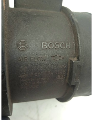 Recambio de caudalimetro para ssangyong rodius 2.7 turbodiesel cat referencia OEM IAM A6650943148  