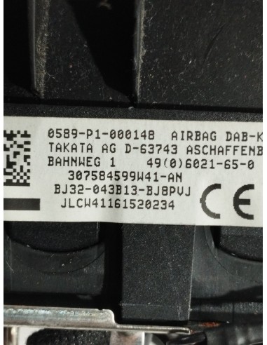Recambio de kit airbag para land rover range rover evoque evoque referencia OEM IAM COMPLETO  