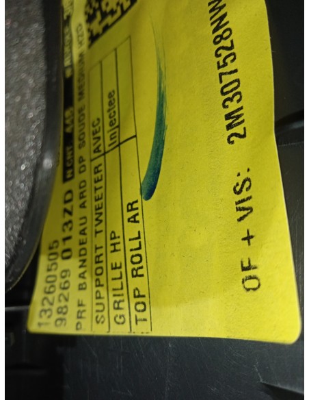Recambio de guarnecido puerta trasera derecha para ds 3 crossback so chic referencia OEM IAM 98269013ZD  