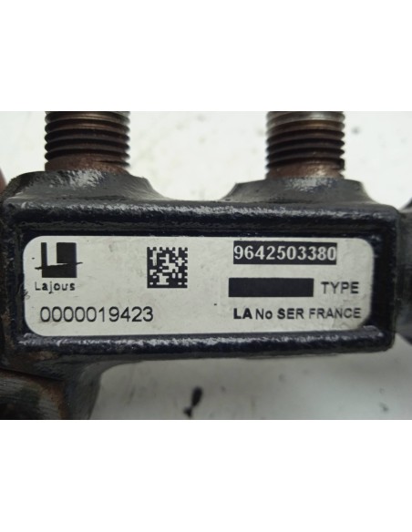 Recambio de rampa inyectora para ford fiesta (cbk) 1.4 tdci cat referencia OEM IAM 9642503380  
