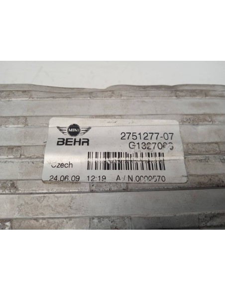 Recambio de intercooler para bmw mini (r56) 1.6 16v cat referencia OEM IAM 275127707  