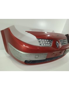 Recambio de paragolpes delantero para renault scenic ii 1.5 dci diesel referencia OEM IAM 620226236R COLOR ROJO  2
