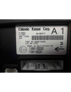 Recambio de modulo electronico para nissan juke (f15) 1.6 16v cat referencia OEM IAM 284B11KA0C BCM  2
