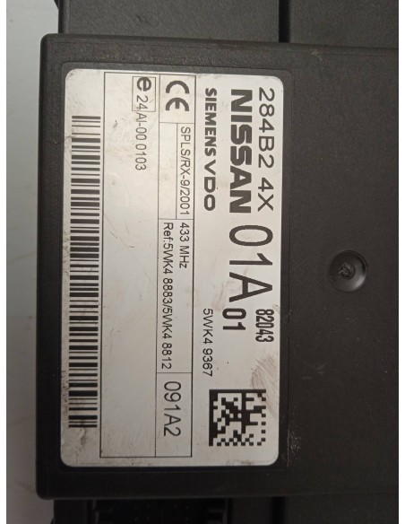 Recambio de modulo electronico para nissan pathfinder (r51) 2.5 dci diesel cat referencia OEM IAM 5WK49367  