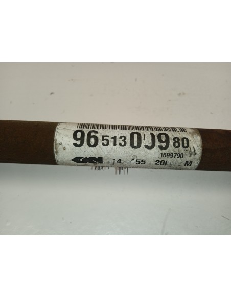Recambio de transmision delantera izquierda para peugeot 207 xs referencia OEM IAM 9651309980  