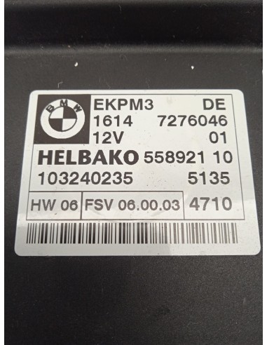 Recambio de modulo electronico para bmw serie 1 coupe (e82) 118d referencia OEM IAM 16147276046  