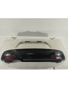 Recambio de paragolpes trasero para alfa romeo mito (145) junior referencia OEM IAM 156084446 COLOR BLANCO 