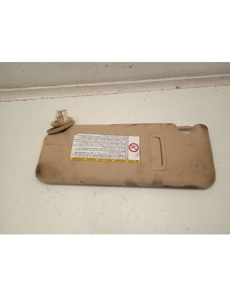 Recambio de parasol derecho para lexus is200 (ds2/is2) d-cat referencia OEM IAM  BEIGE 