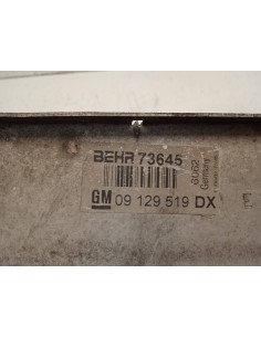 Recambio de intercooler para opel zafira a 2.0 dti referencia OEM IAM 09129519DX   2
