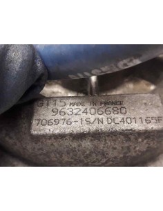 Recambio de turbocompresor para citroën xsara berlina 2.0 hdi cat (rhy / dw10td) referencia OEM IAM 9632406680  