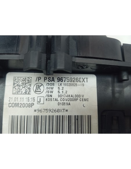 Recambio de mando luces para peugeot 508 style referencia OEM IAM 96759260XT  