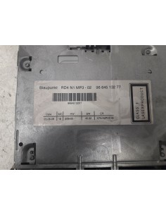 Recambio de sistema audio / radio cd para peugeot partner kombi 1.6 16v hdi fap referencia OEM IAM 9664513277   2