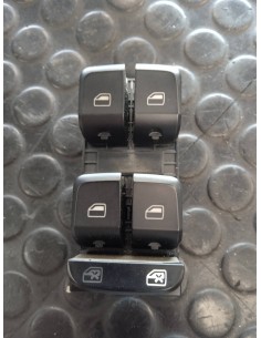 Recambio de mando elevalunas delantero izquierdo para audi a5 coupe (8t) referencia OEM IAM   