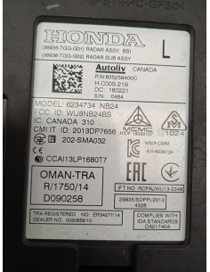 Recambio de modulo electronico para honda civic lim.5 (fk) 2.0 vtec cat referencia OEM IAM 36935TGGG01   2