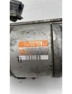 Recambio de motor arranque para toyota yaris (ksp9/scp9/nlp9) 1.4 turbodiesel cat referencia OEM IAM 2810033050   2