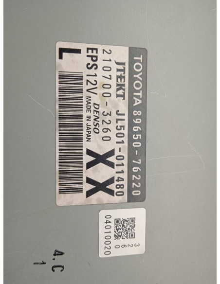 Recambio de modulo electronico para lexus ct 16v cat (híbrido) referencia OEM IAM 8965076220 CENTRALITA COLUMNA DIRECCION 