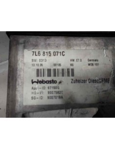 Recambio de modulo electronico para volkswagen touareg (7l6) 2.5 tdi dpf referencia OEM IAM 7L6815071C   2