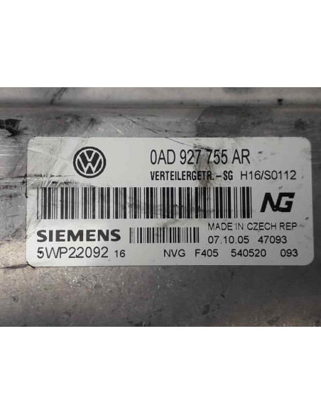 Recambio de modulo electronico para volkswagen touareg (7l6) 2.5 tdi dpf referencia OEM IAM 5WP22092  